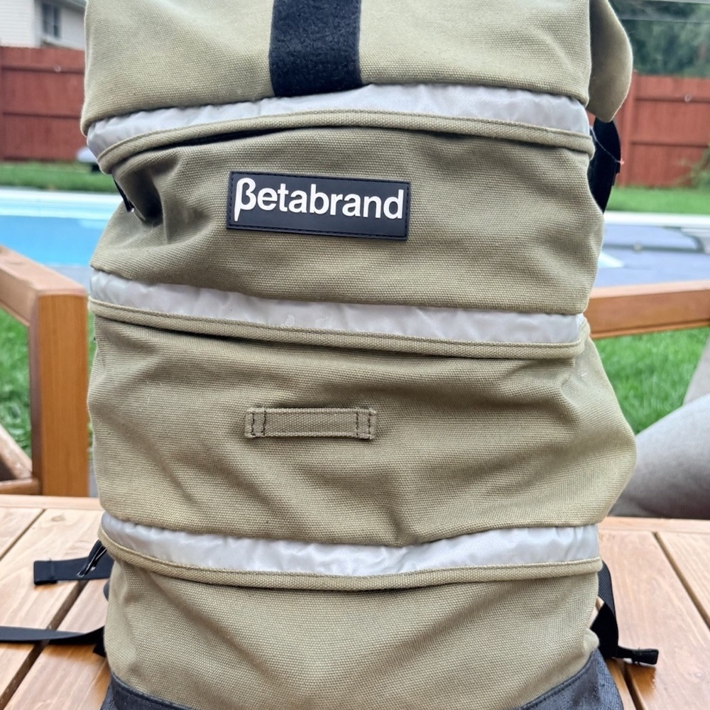 Betabrand Storrist Pack Multi Compartment Camera Storage Bag Back Photography